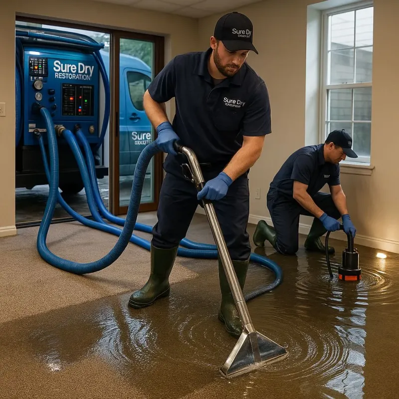Water Extraction and Removal process in Johnson City, TN
